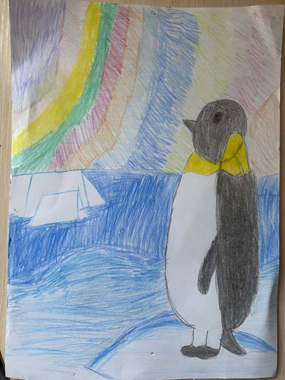 Обитатель Севера- пингвин