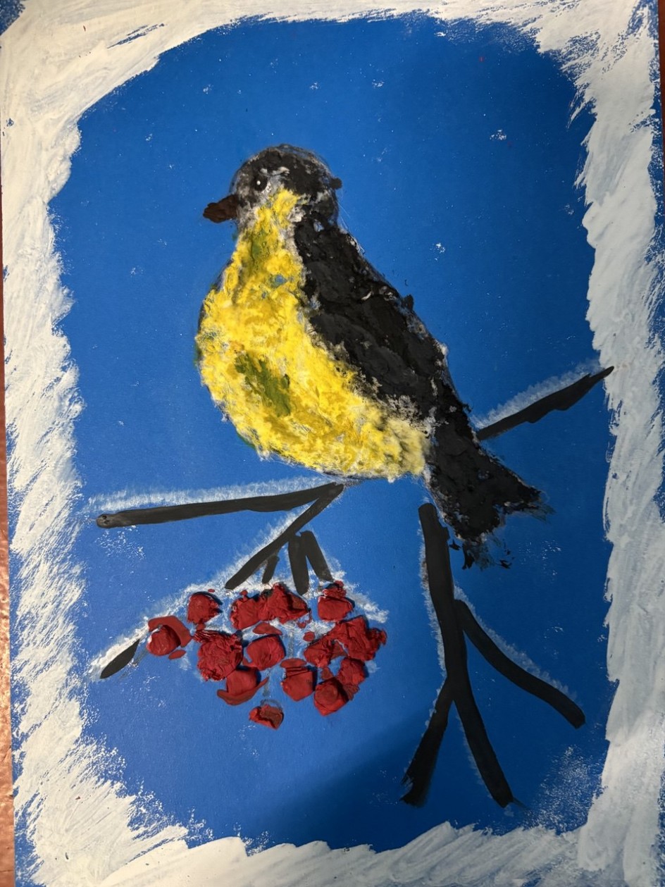 "Синичка на рябине"