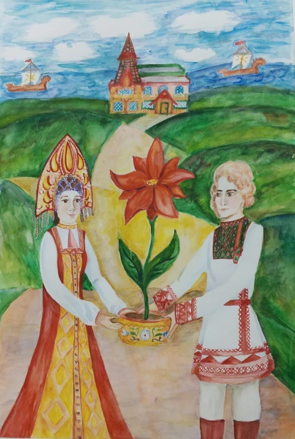 "Так вот ты какой, цветочек аленький!  "