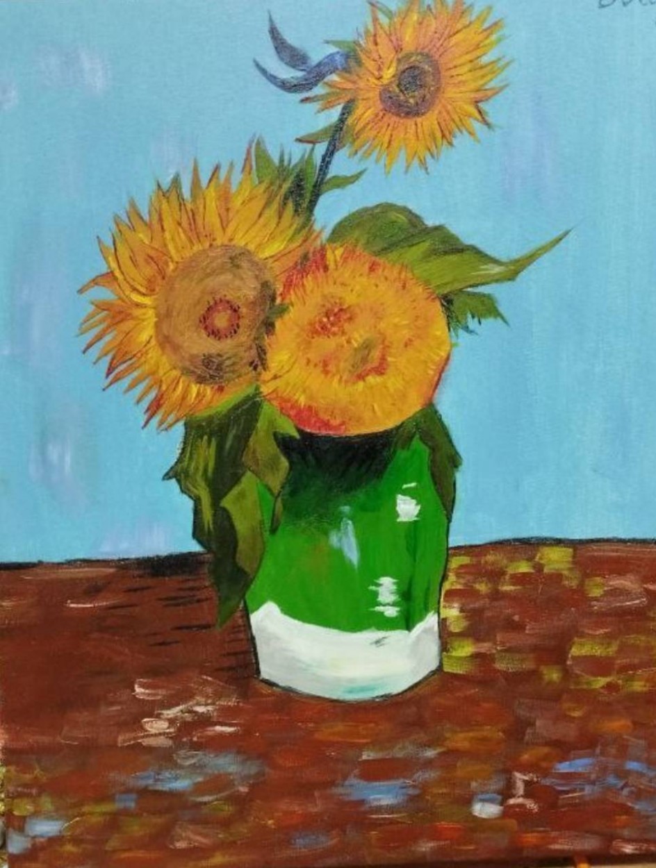 Подсолнухи