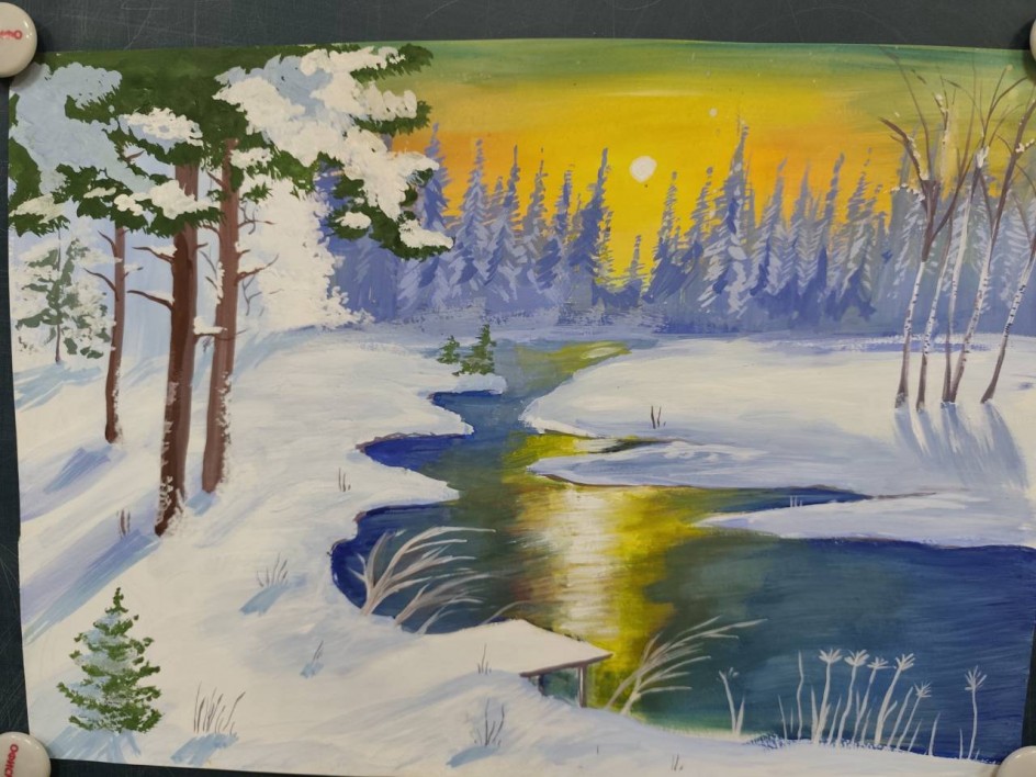 Зимний закат