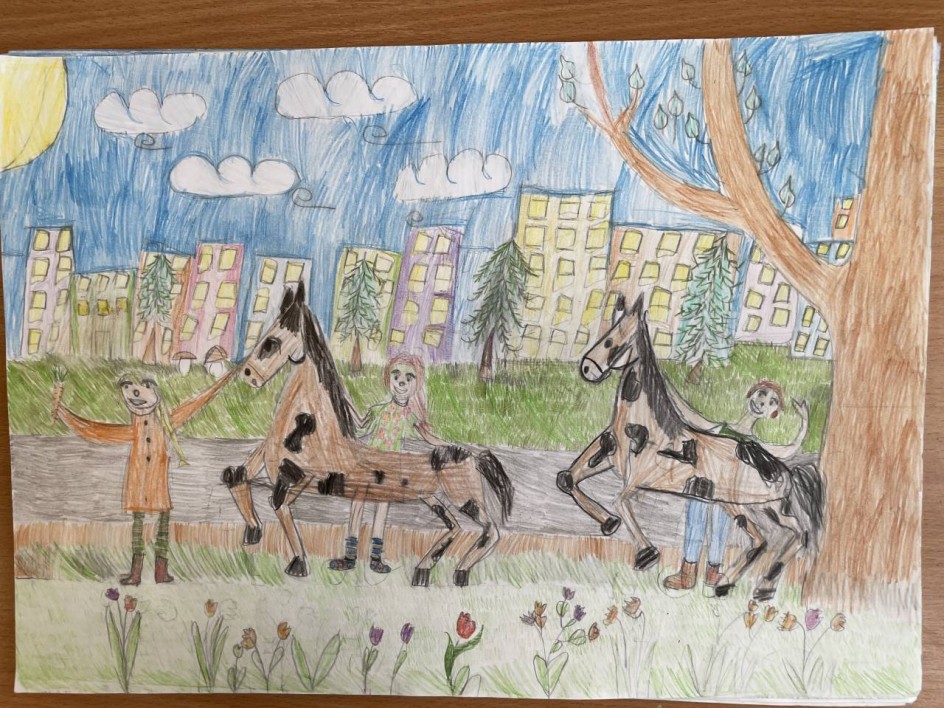 Я люблю свою лошадку...