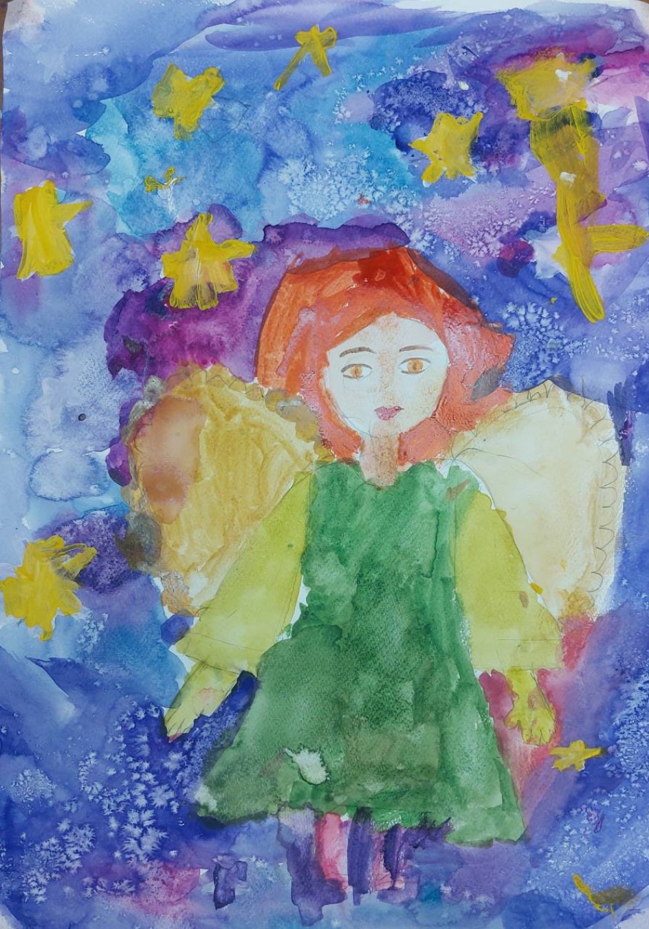 Ангел с огненными волосами