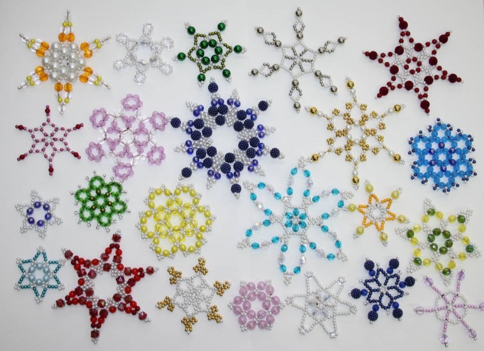 "Разноцветные снежинки"