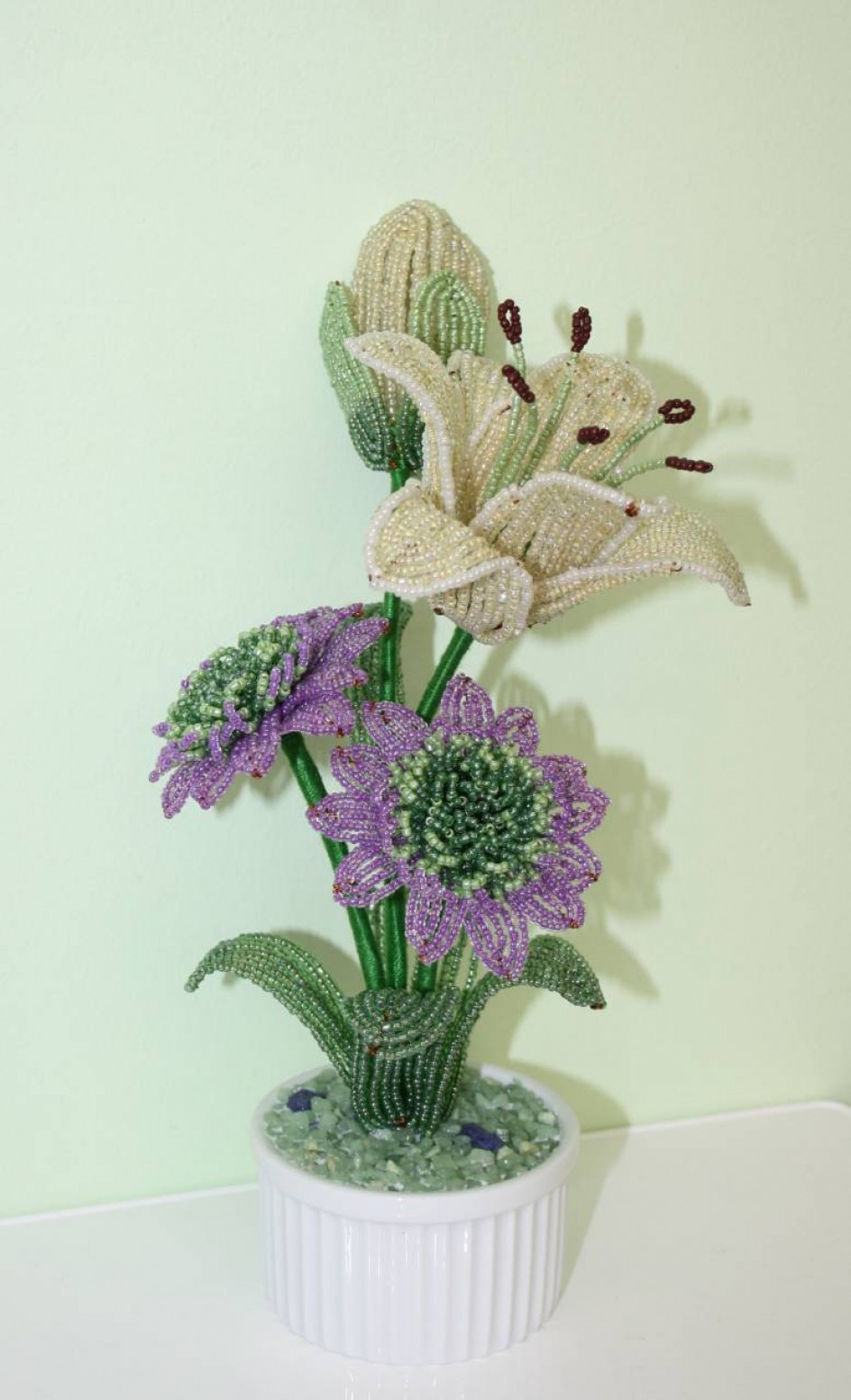 Композиция с лилией