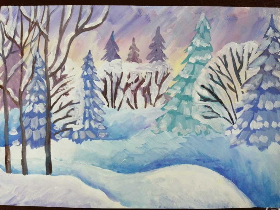"Зимний лес"