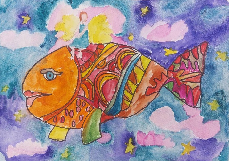 Полет на рыбке