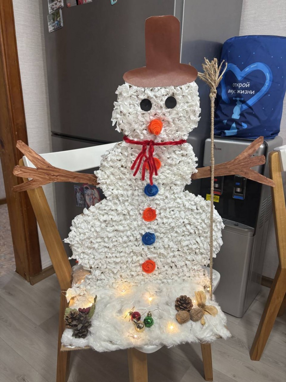 Новогодний снеговик