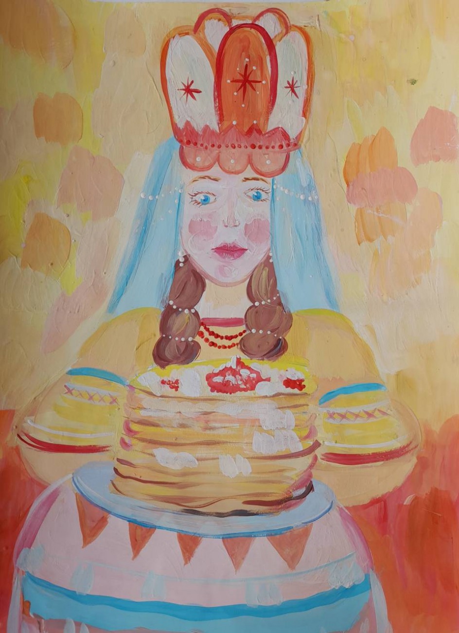 Портрет Масленицы