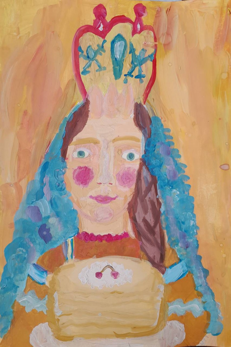 Портрет Масленицы