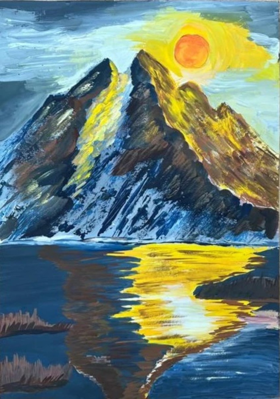 Рассвет в горах