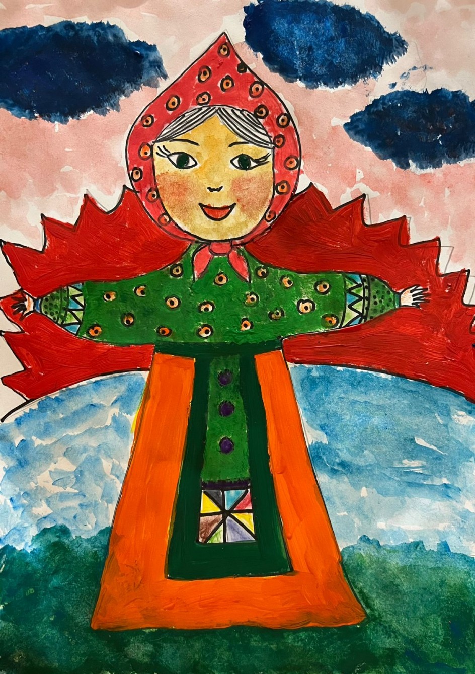 "Вот и Масленица пришла, блинов напекла"