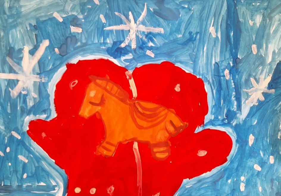 Пряничная лошадка