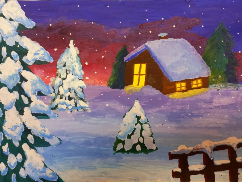 Зимний закат