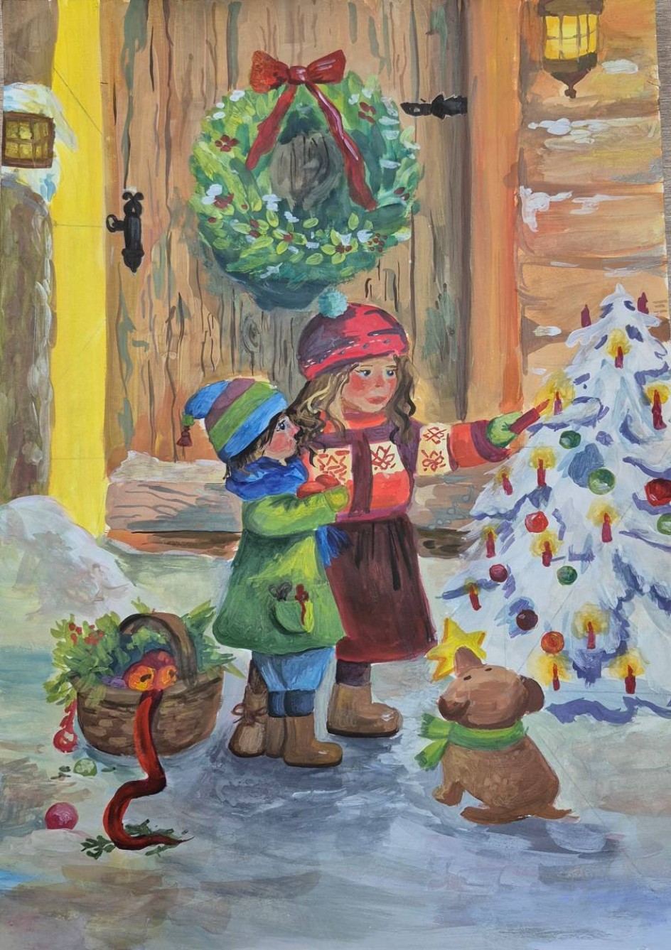 В ожидании Нового года.