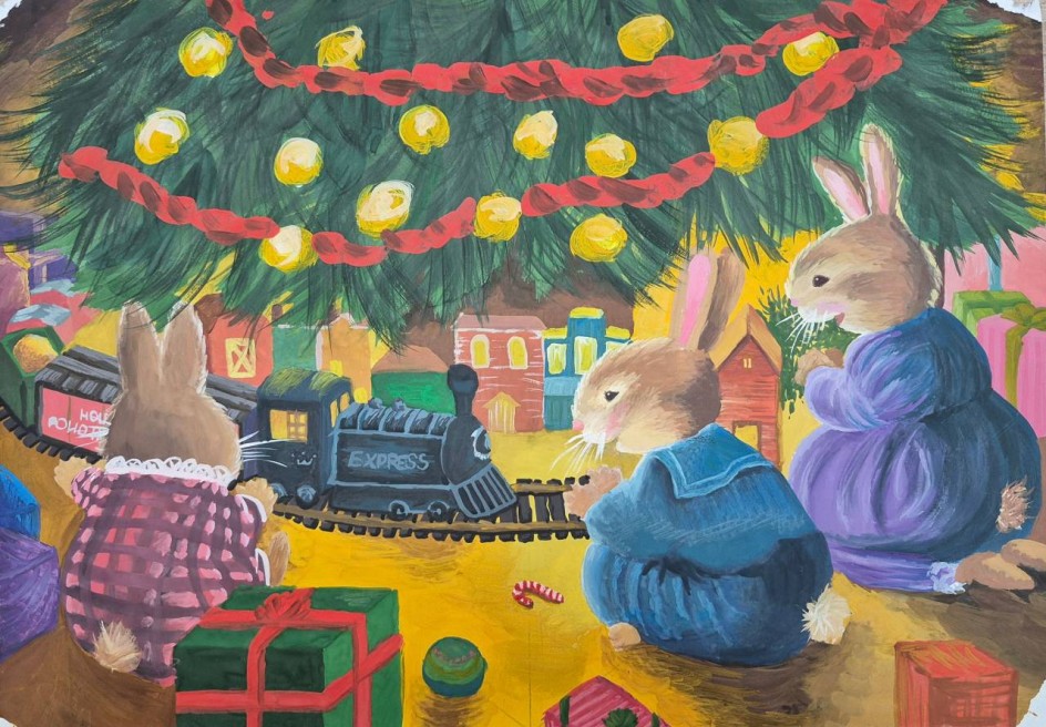 Новогодний поезд