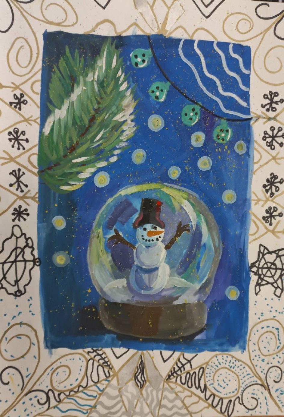 Новогодние узоры