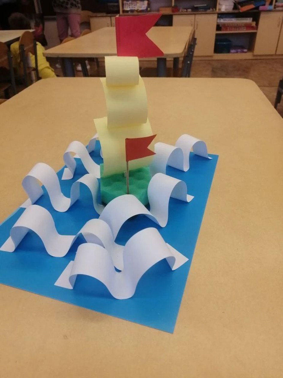 Ветер по морю гуляет и кораблик подгоняет...