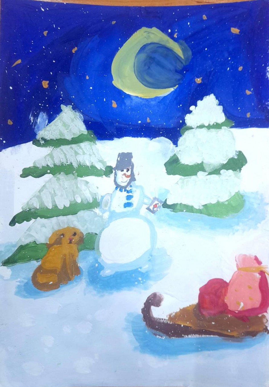 Снеговик — Почтавик