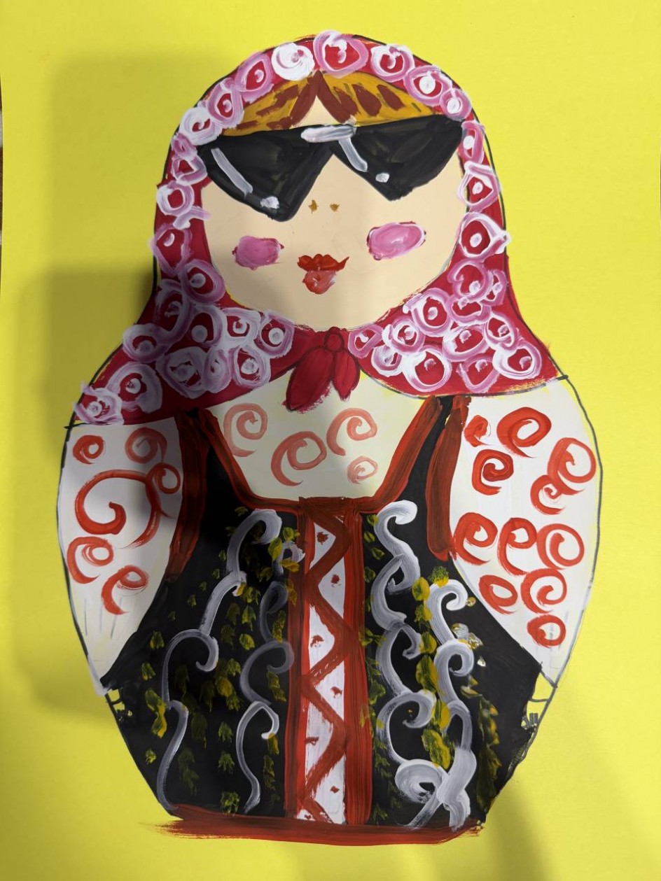 Матрёшка-крутышка