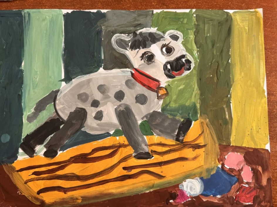 «Идет бычок ,качается»