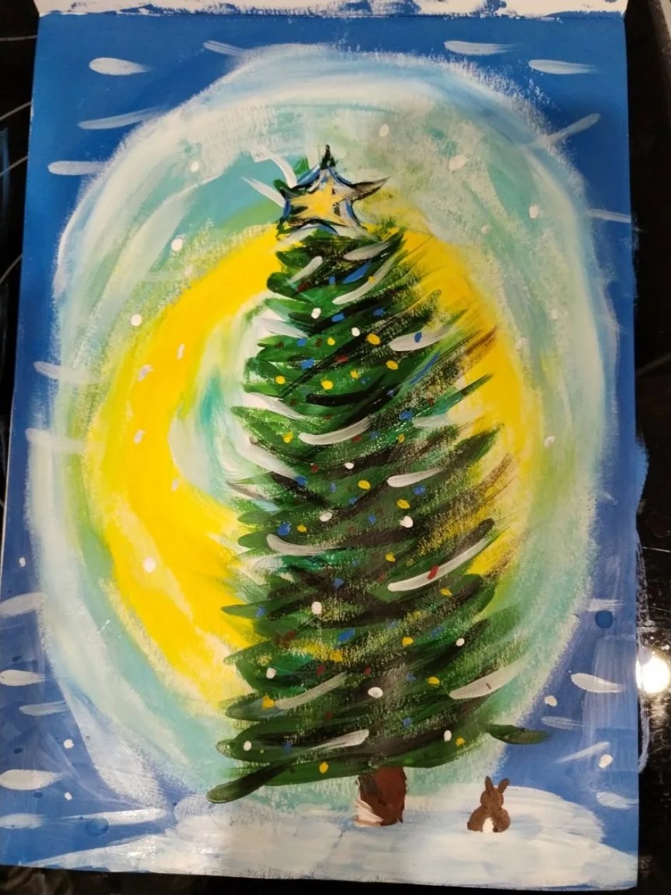 "Новогодняя ель"