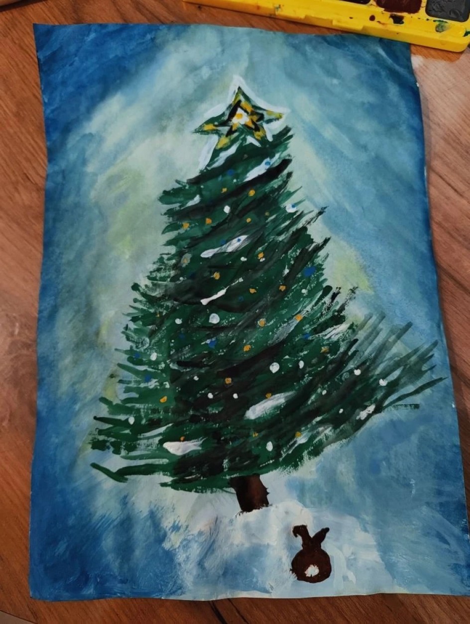 "Новогодняя ель"