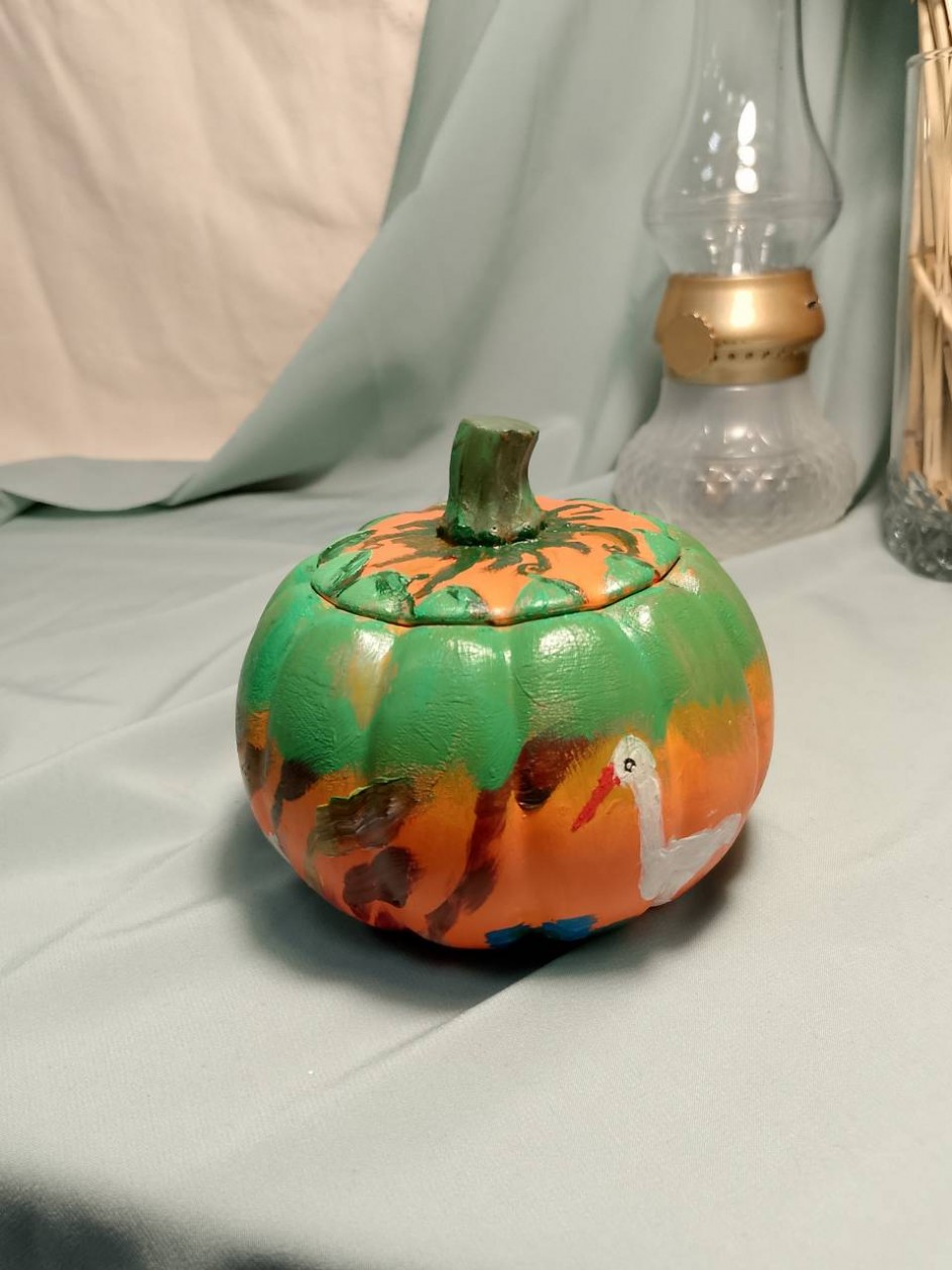 "Цапля в камыше"