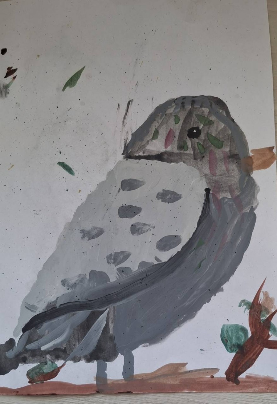 Голубь мечтает о лете