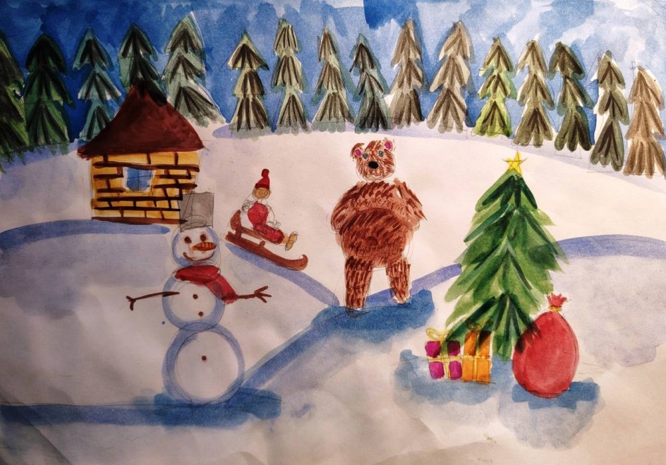 "Новогодние радости."