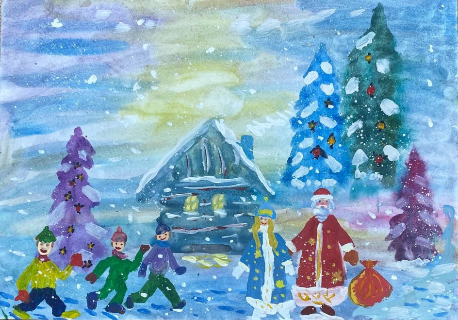 Здравствуй Дед Мороз и Снегурочка!