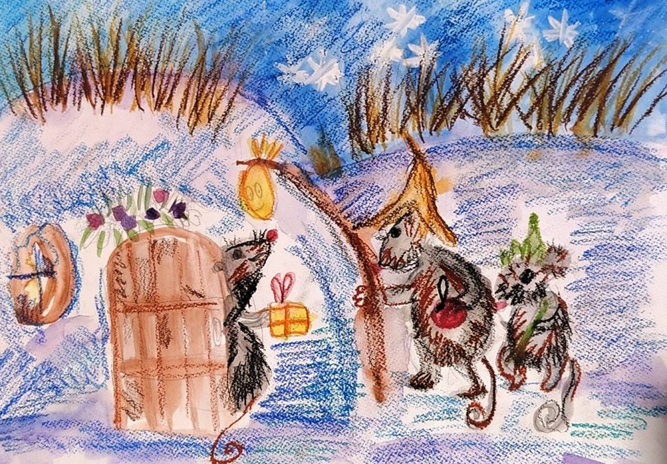 "Новогодние гости2.