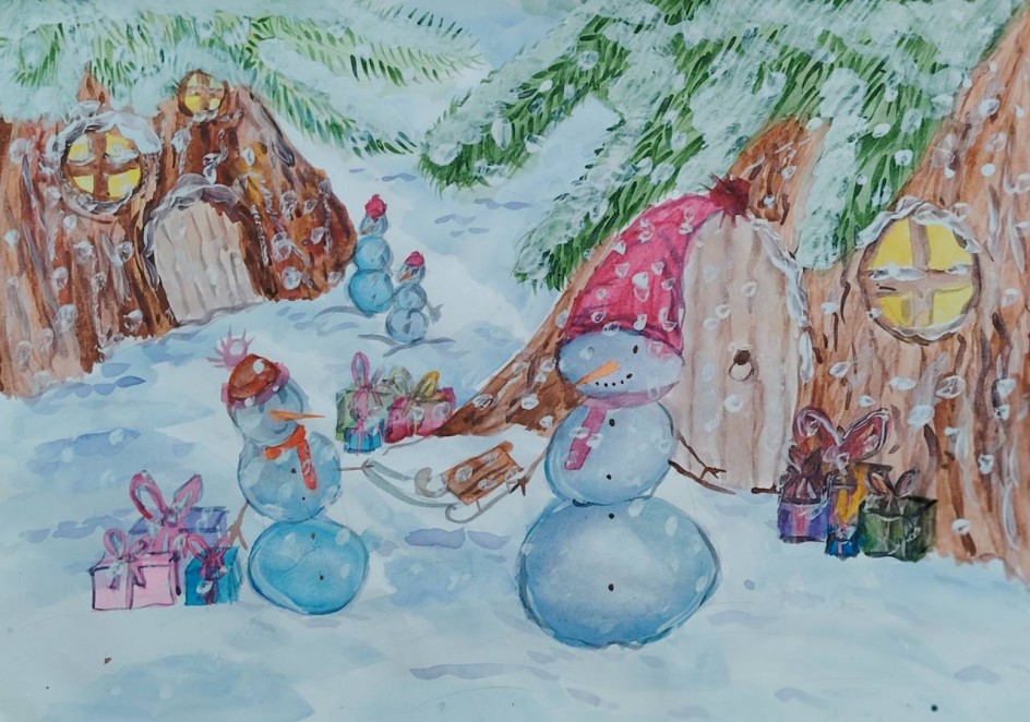 "В гости на Новогодние праздники"