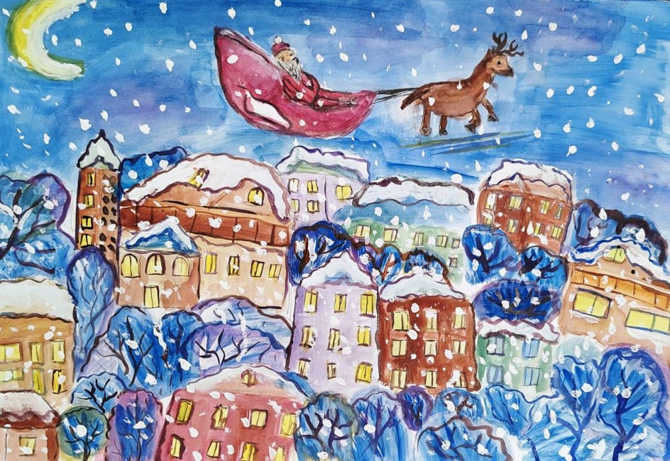 "В ночь на Новый год"