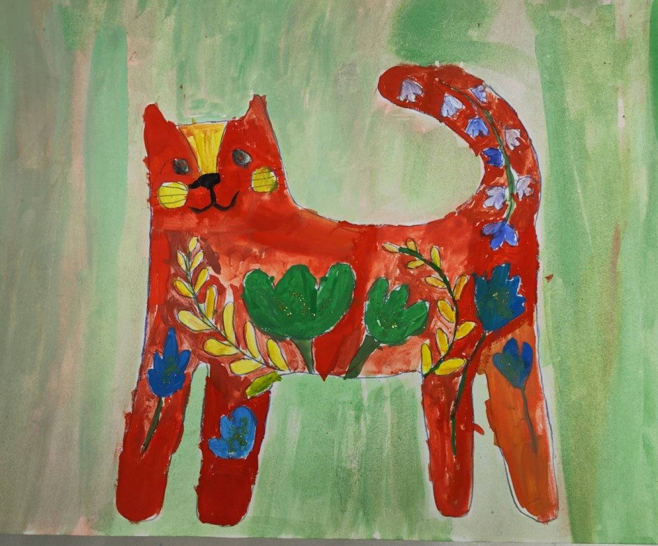 "Цветочный кот"