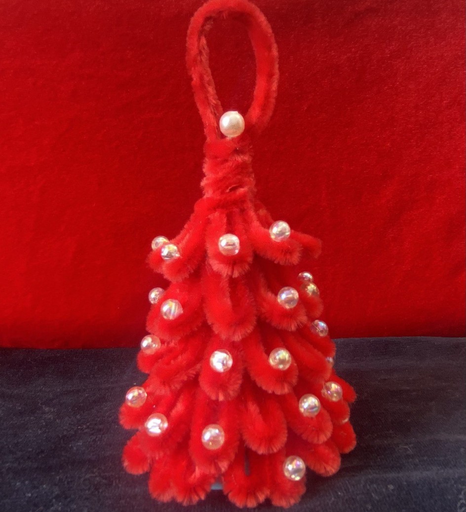 Ёлочка на бусинках