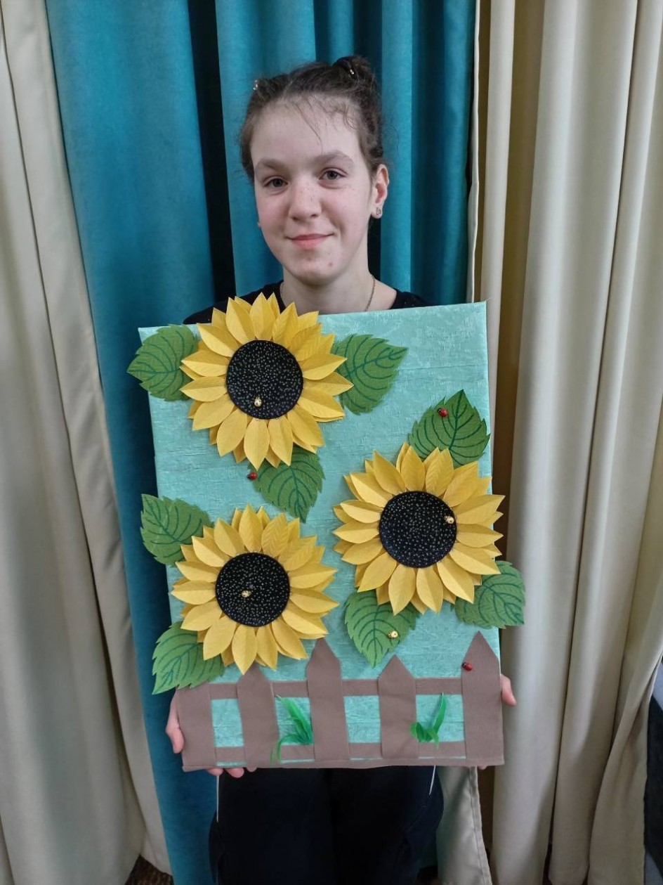 Подсолнухи.