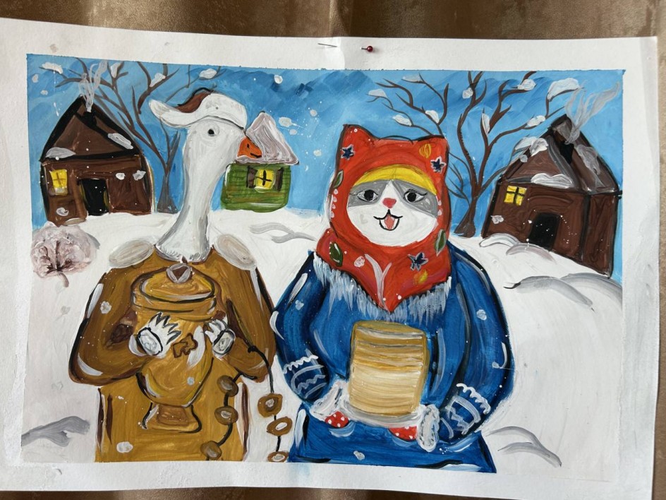 Как гусь на масленицу ходил