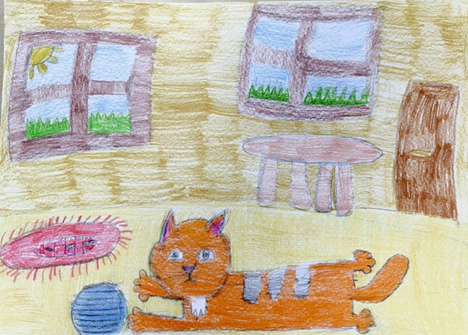 Котёнок и клубок