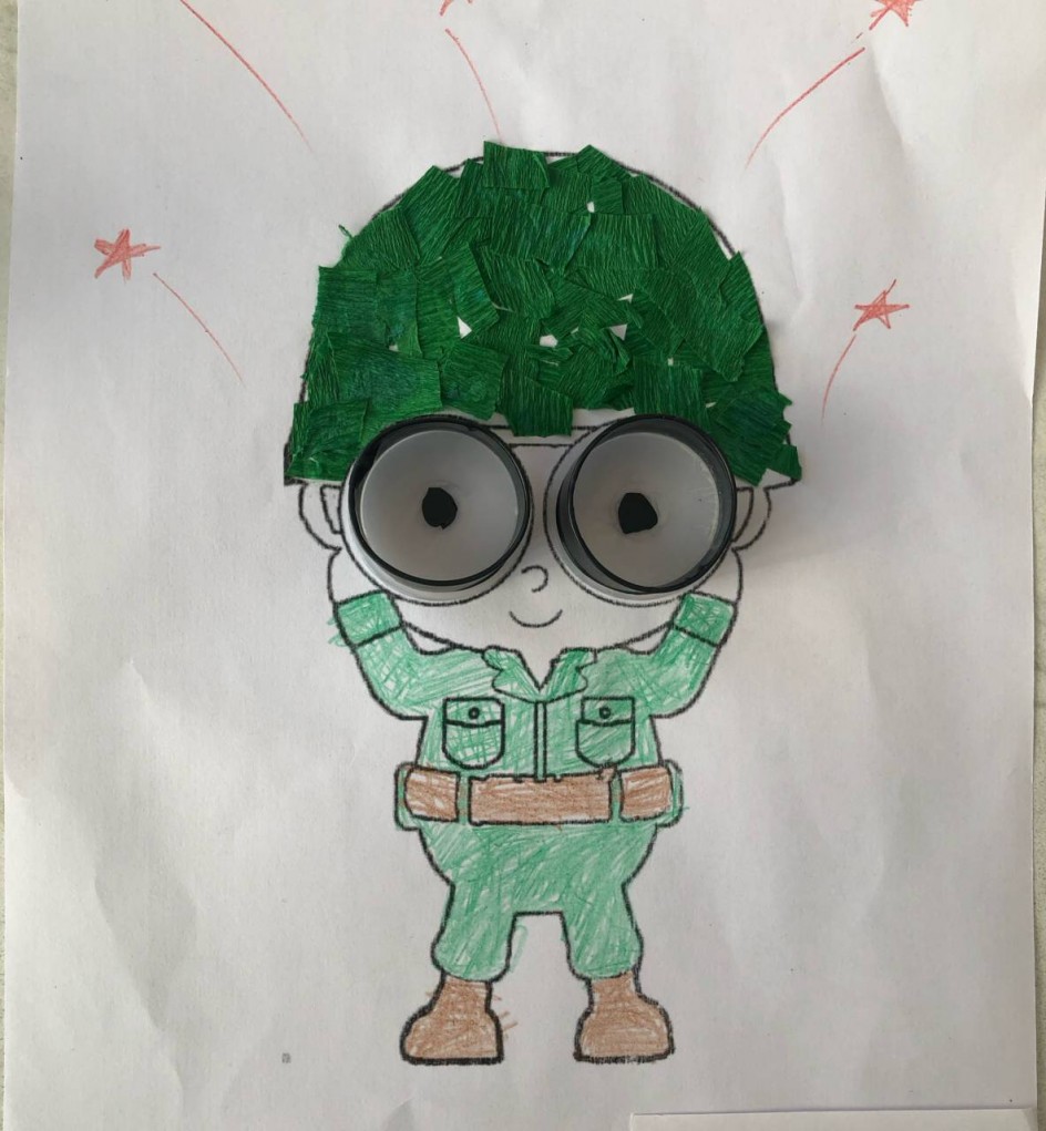 Солдат на службе