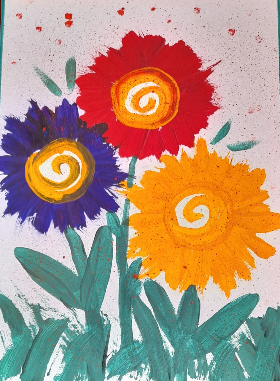 "Волшебные цветы для мамы"