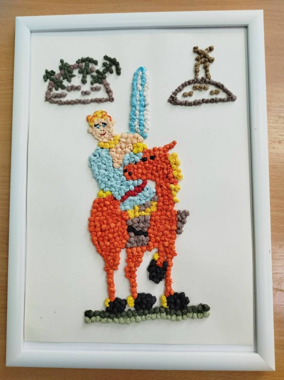 Панно "Алёша Попович"