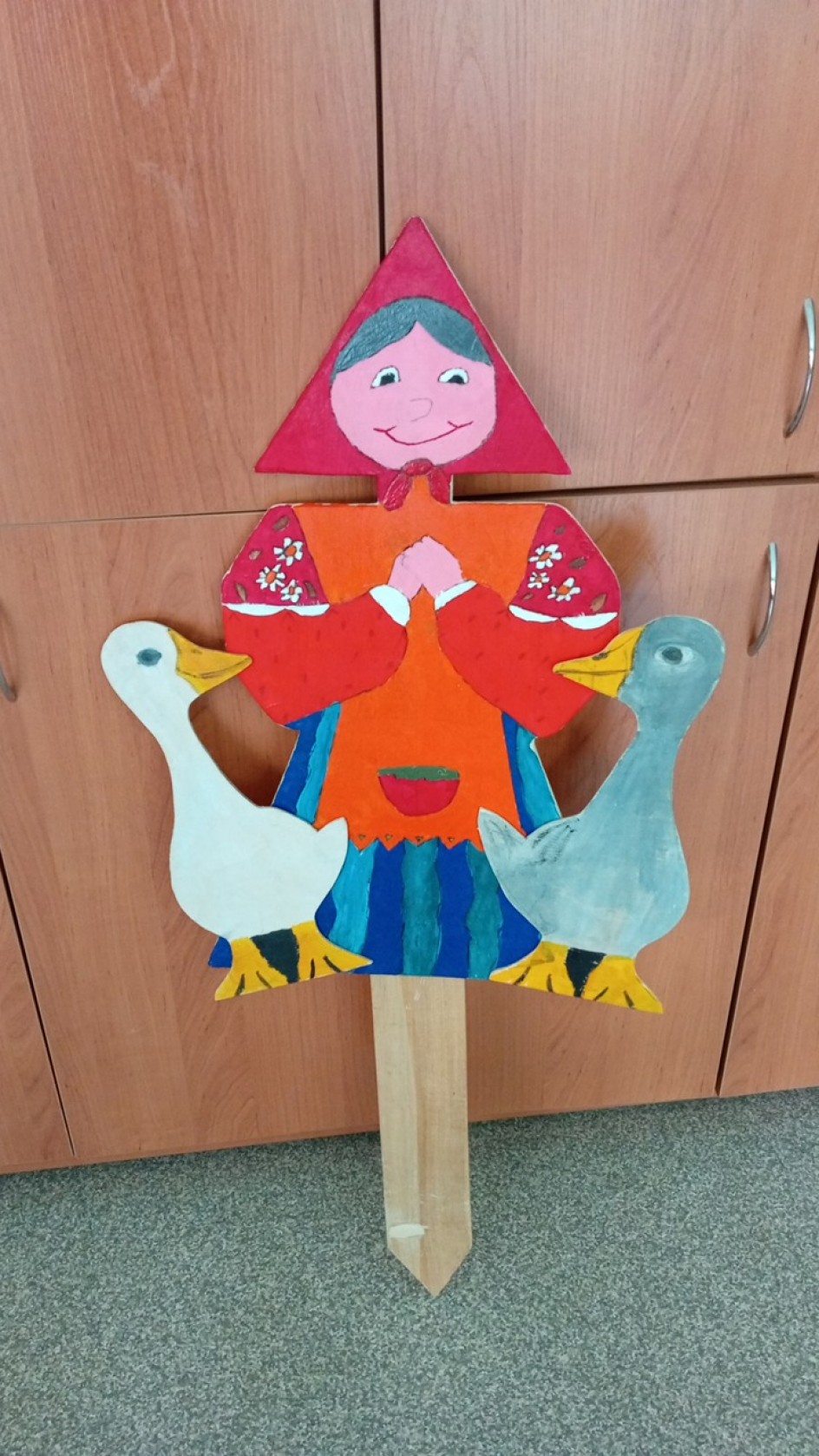 " Жили у бабуси два веселых гуся"