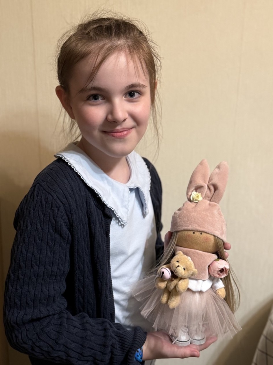 Осенняя девчушка