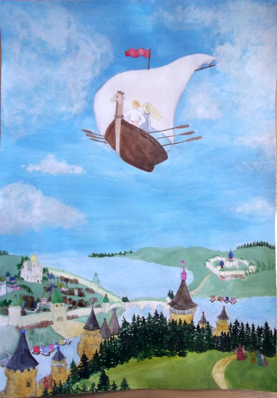 " Летучий корабль"