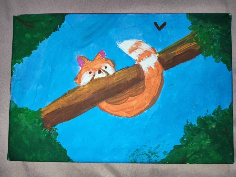 "Любимец на дереве"