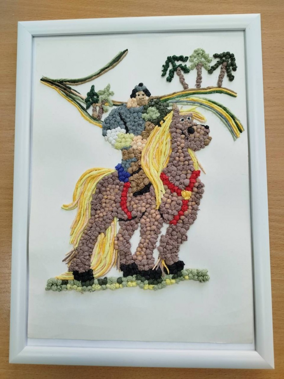 Панно "Илья Муромец"