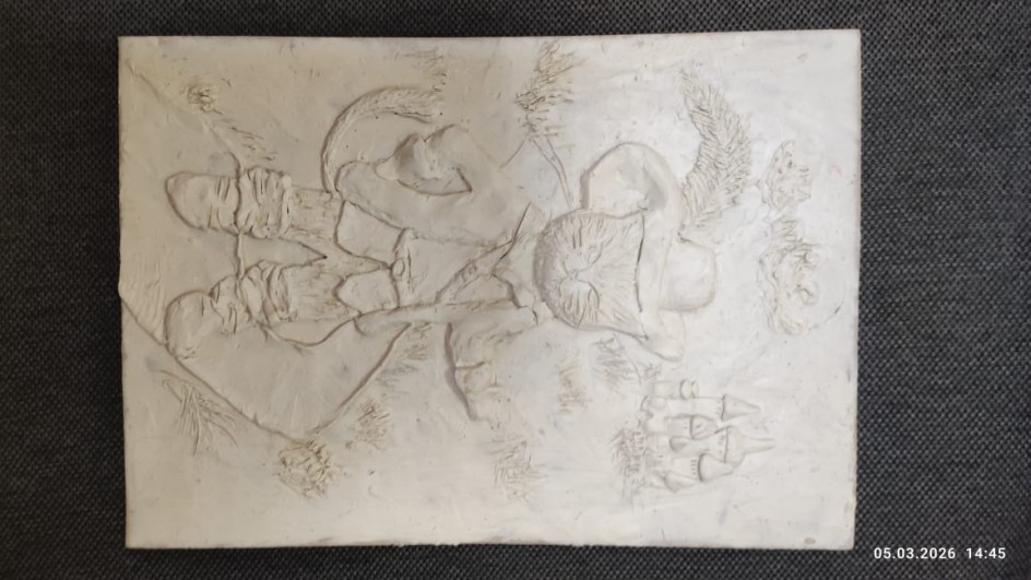 «Кот в сапогах», пластилинография