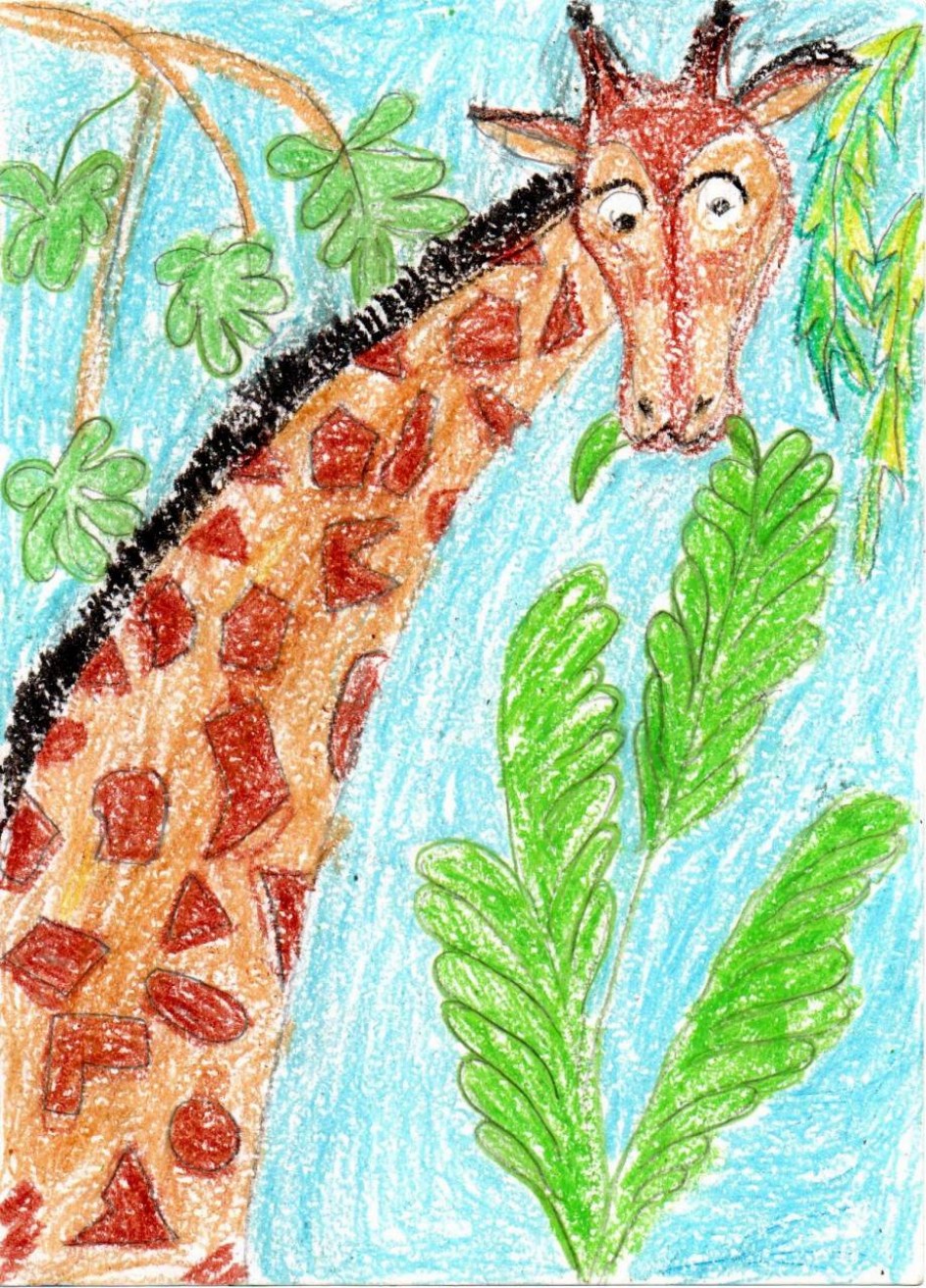 "Зелёный обед жирафа"