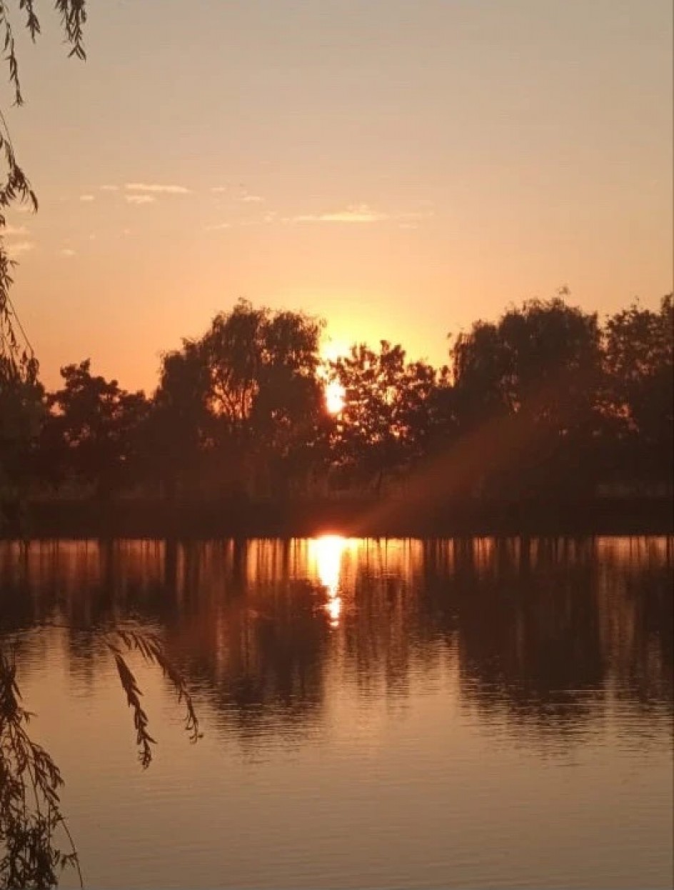 Закат над тишиной